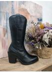 Botas camperas negro Patricia Miller