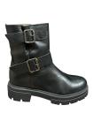 Botas hebillas negro Patricia Miller