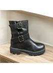 Botas hebillas negro Patricia Miller