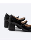 Zapato negro dos hebillas Patricia Miller